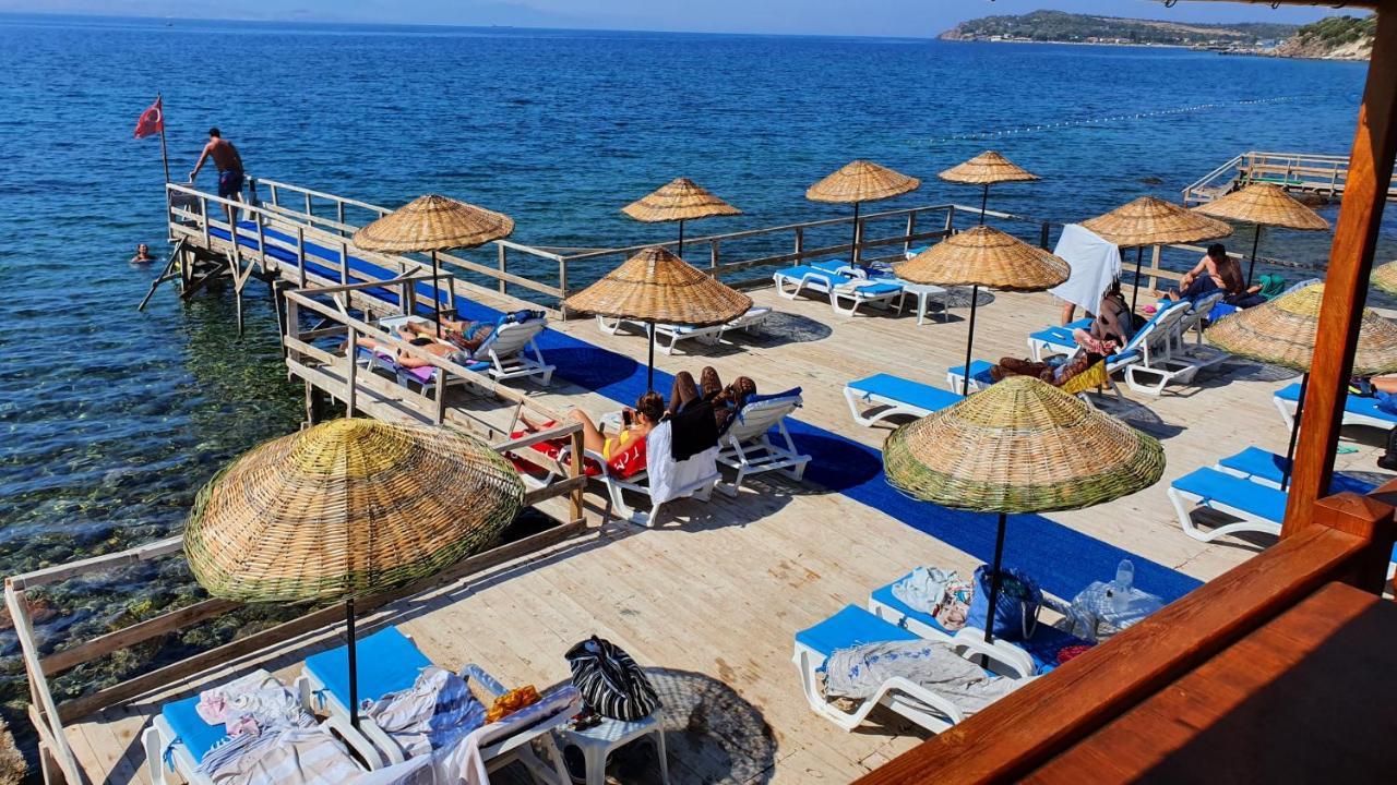 Assos Nazan Motel Restoran Beach Sokakagzi Kültér fotó