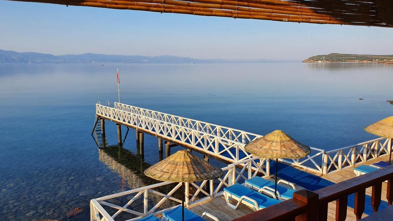 Assos Nazan Motel Restoran Beach Sokakagzi Kültér fotó