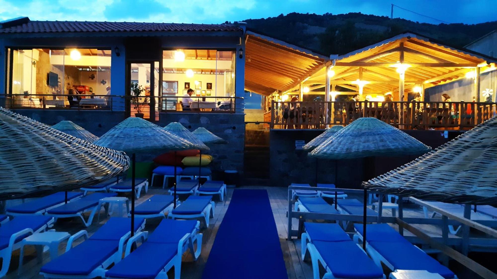 Assos Nazan Motel Restoran Beach Sokakagzi Kültér fotó