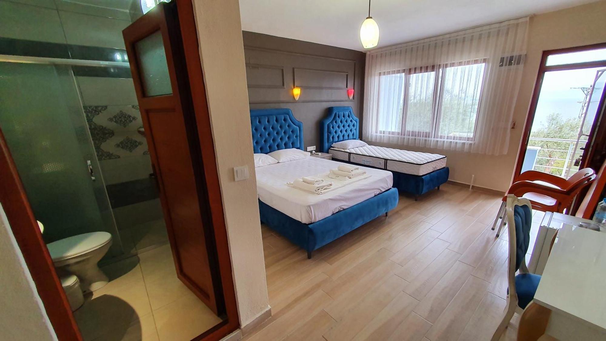 Assos Nazan Motel Restoran Beach Sokakagzi Szoba fotó