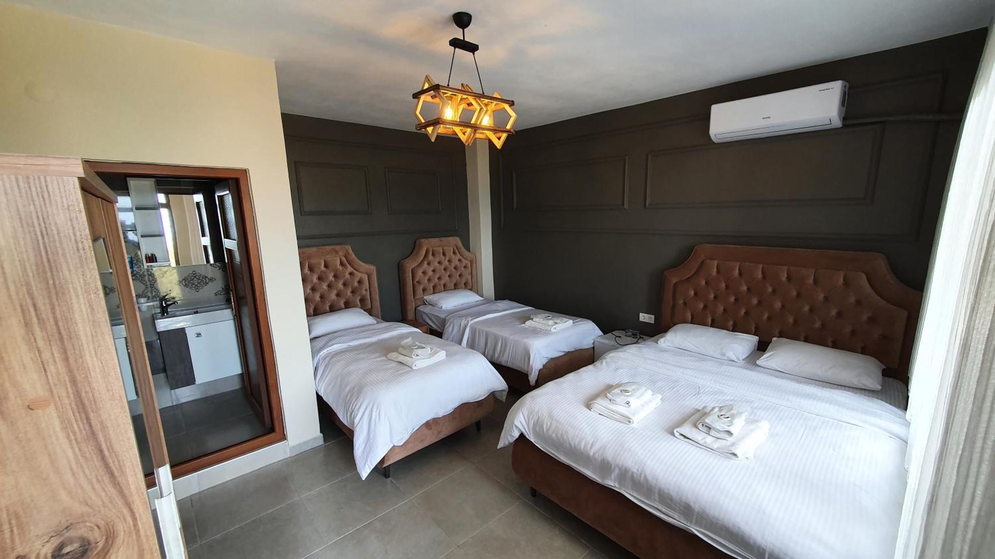 Assos Nazan Motel Restoran Beach Sokakagzi Szoba fotó