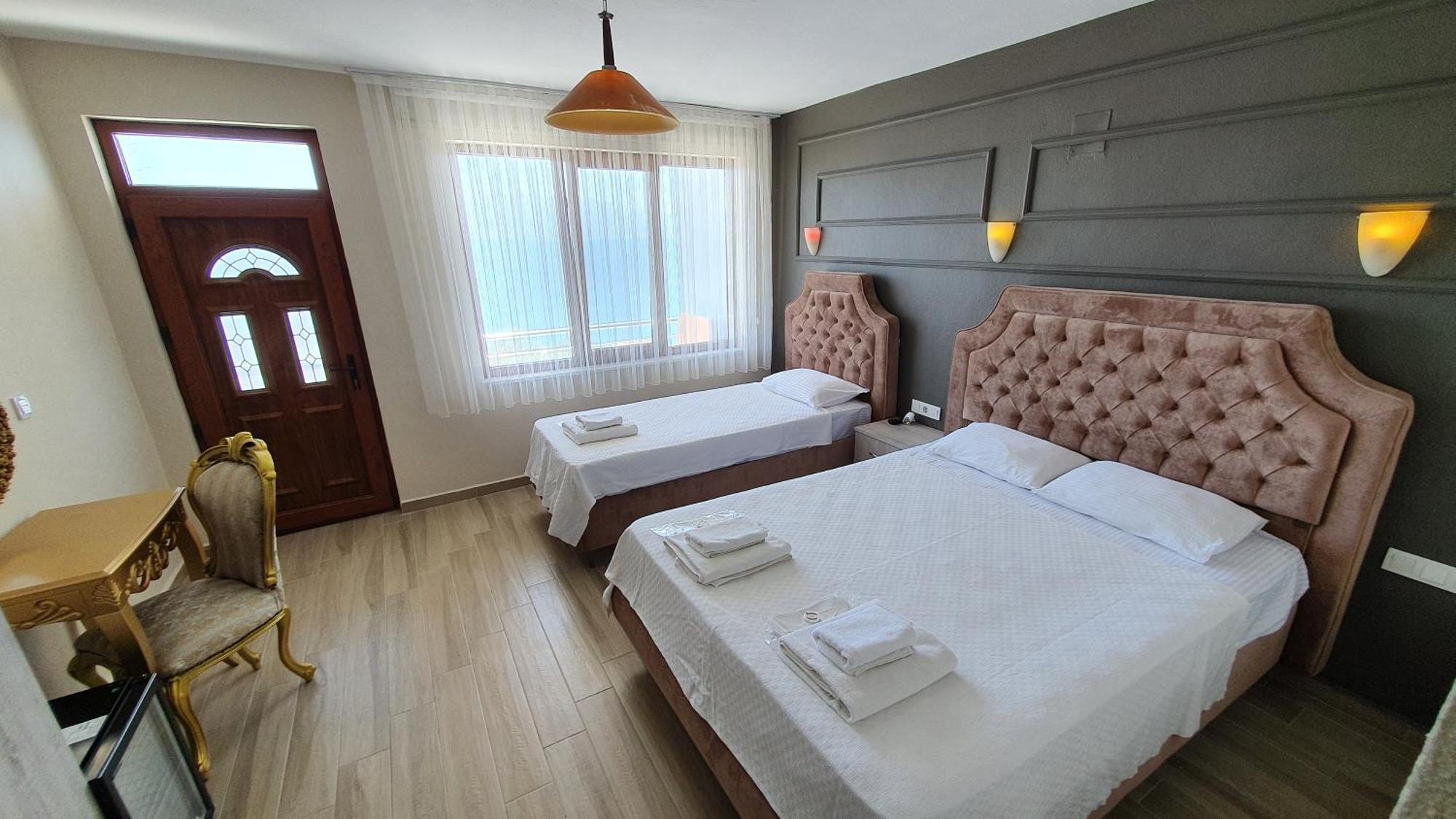 Assos Nazan Motel Restoran Beach Sokakagzi Szoba fotó