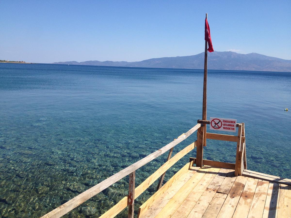 Assos Nazan Motel Restoran Beach Sokakagzi Kültér fotó