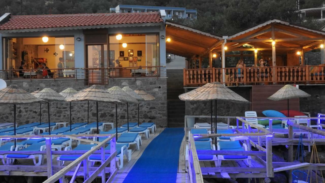 Assos Nazan Motel Restoran Beach Sokakagzi Kültér fotó